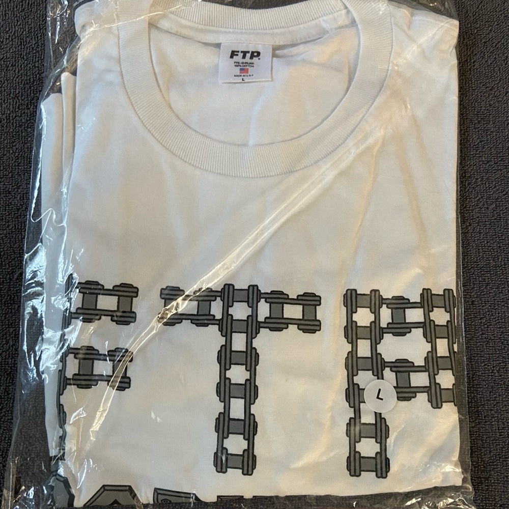*NWT* FTP X Babylon “Chain Logo” Tee (White)